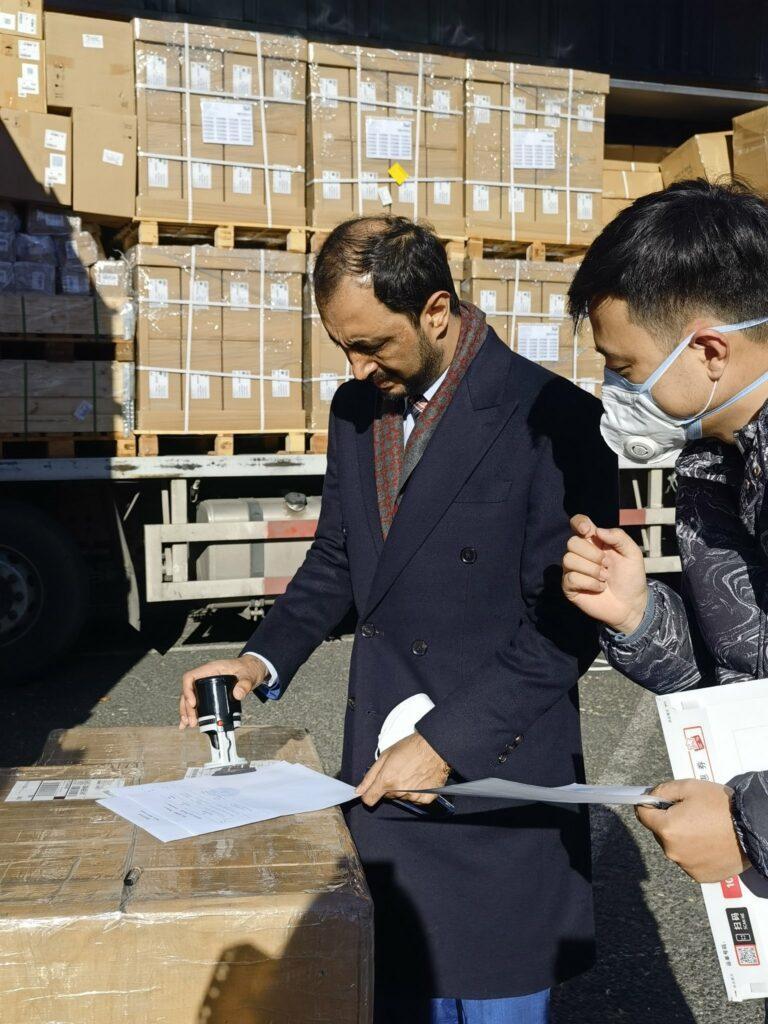 Afghanistan receives Chinese-donated Covid vaccine