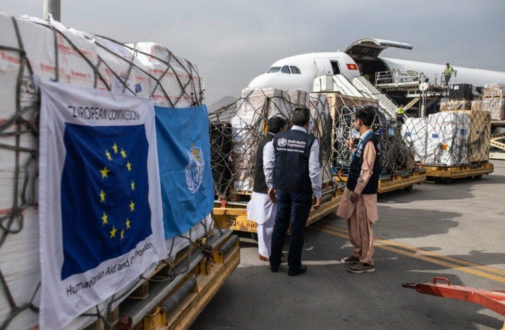 280 tonnes of EU humanitarian aid reach Kabul