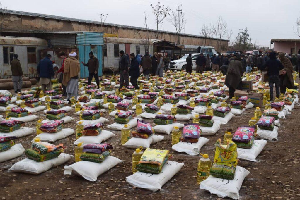 Hundreds of needy families receive aid in Jawzjan