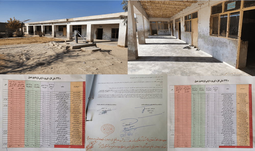 ریاست معارف قندهار ۲۴ میلیون افغانی کرایۀ ۵۹ باب ساختمان‌ کرایه شده برای مکاتب و مدارس را اجراء نکرده است