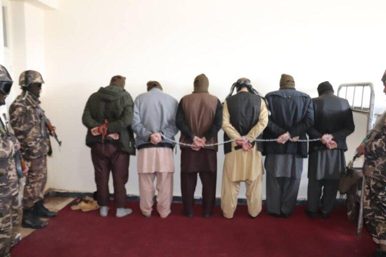 در دایکندی شش تن به ظن جرایم مختلف بازداشت شدند