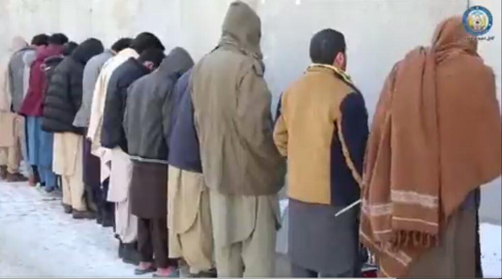 60 crime suspects arrested in Kabul, 53 jailed