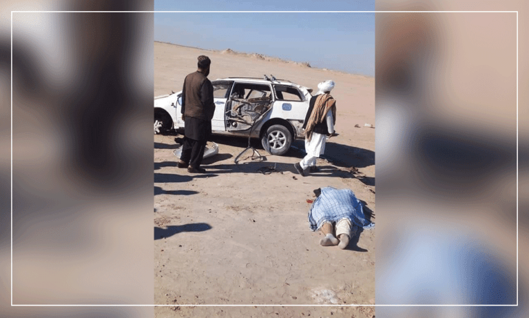 2 killed as vehicle veers off road in Nimroz