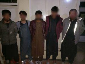 5 armed robbers arrested in Kabul