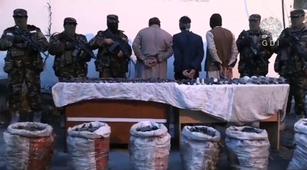 دو تن قاچاق‌بر اسلحه در کابل بازداشت شدند