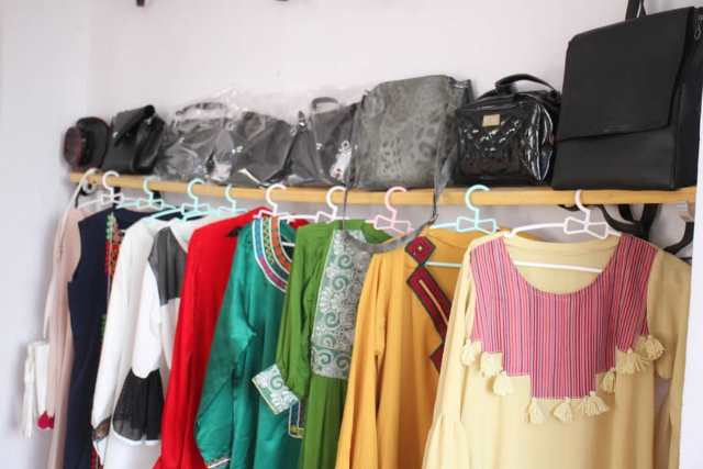 Shiberghan girl hires 8 women in her tailoring shop
