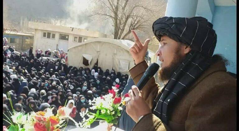 رئیس استخبارات بامیان: هیچ کس حق ندارد دروازۀ مکتب را به روی دختران ببندد