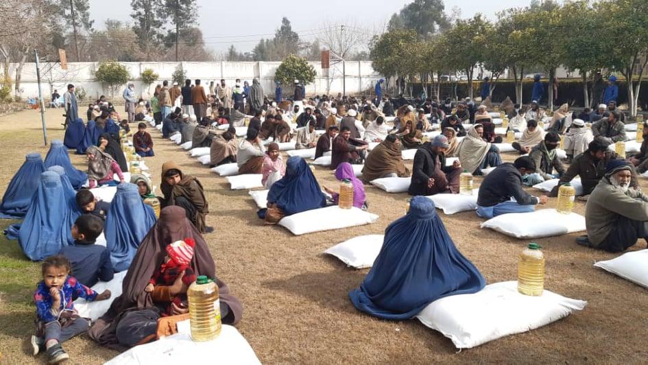 Less fortunate Nangarhar families distributed aid