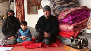 Disability of 3 sons forces mother to beg for survival