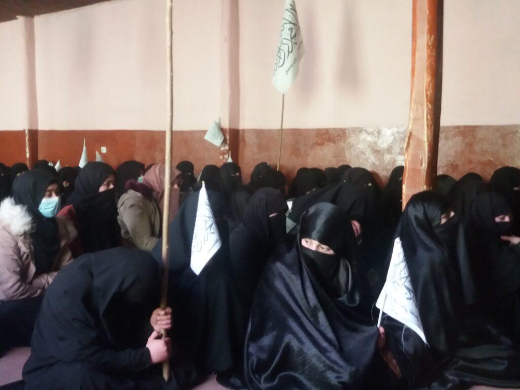 شماری از زنان بدخشی، زنان کشور را دعوت به رعایت حجاب کرد