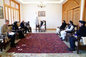 Hanafi, OCHA deputy discuss humanitarian aid to Afghanistan