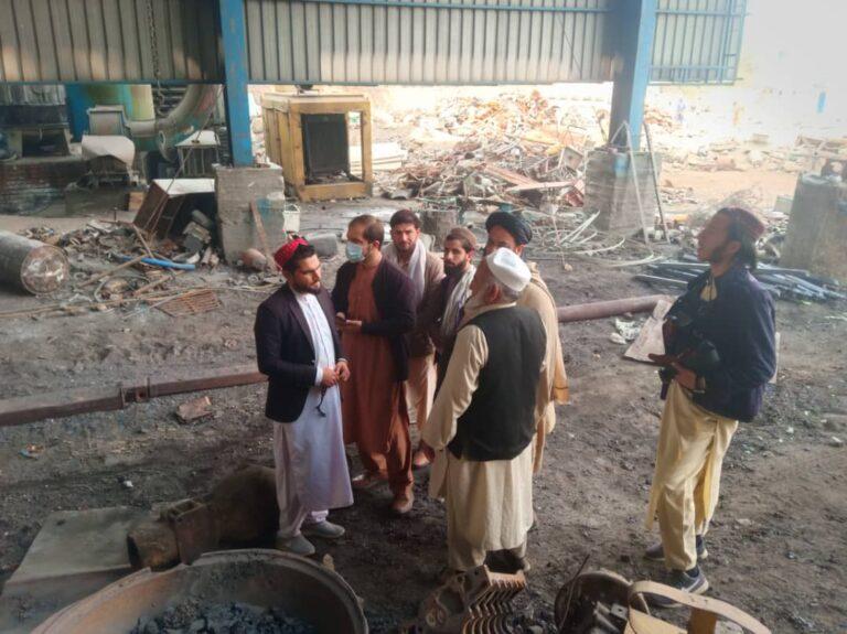 د ننګرهار سوداګرۍ او صنعت رياست: بهر ته د وسپنې قاچاق مخنيوي د ګول سيخ توليد زيات کړی