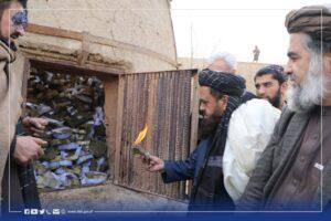 Old banknotes worth 600 million afs set alight in Kabul
