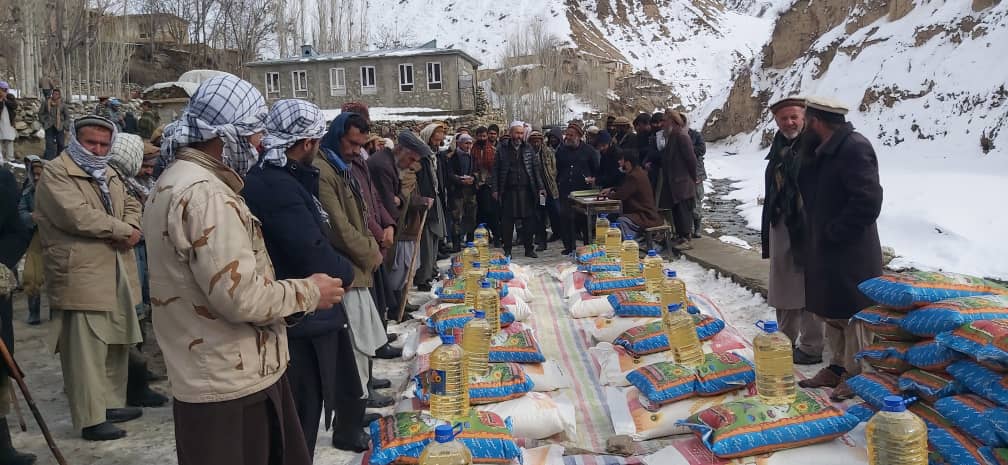 750 vulnerable Badakhshan families distributed food items