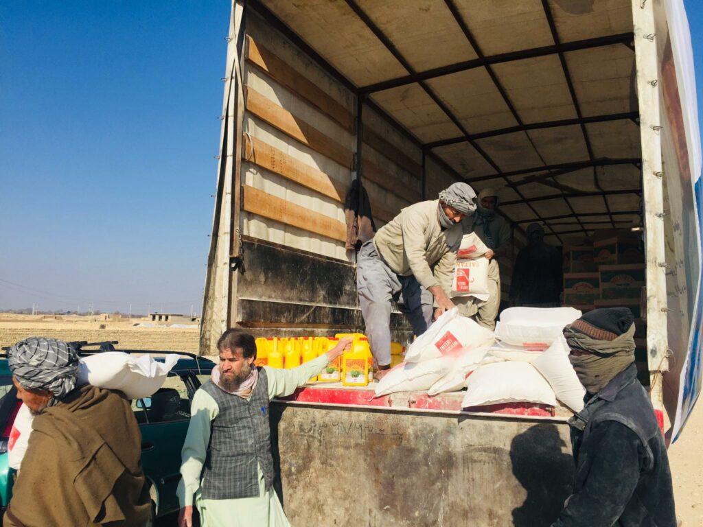 500 vulnerable families distributed food items in Balkh