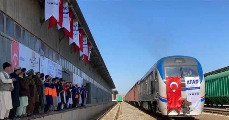 920 tons more aid reaches Afghanistan from Turkey