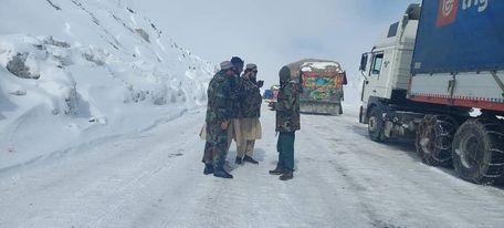 Salang Pass closed for trailers