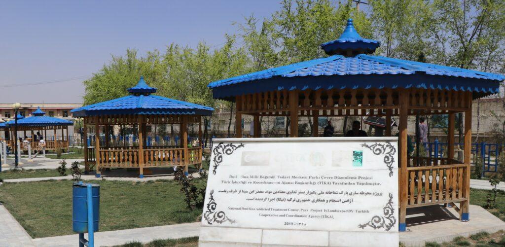 Kabul addicts’ rehab center gets swimming pool, park