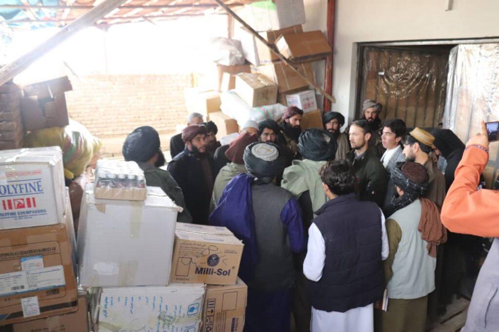 روند توزیع ادویه برای ۵۸ مرکز صحی در دایکندی آغاز شد