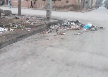 Qala-i-Naw residents protest lack of garbage cans