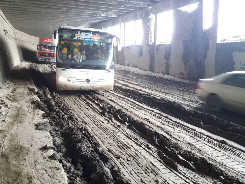 Melting snow exposes shoddy Salang road work