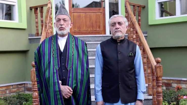 Karzai confirms he, Abdullah banned from travelling abroad