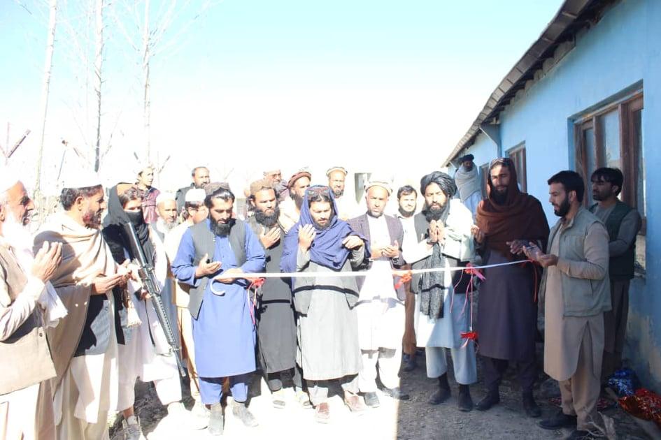 10 clean water supply networks being built in Paktia