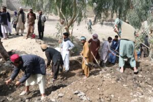 Work for food: Laghman municipality hires 250 people