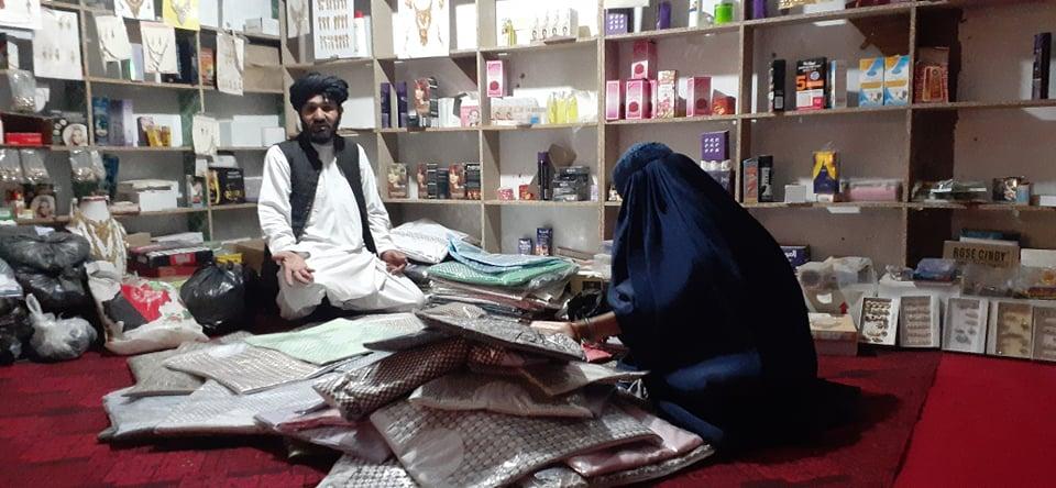 Uruzgan shop owner provides work to 650 poor women