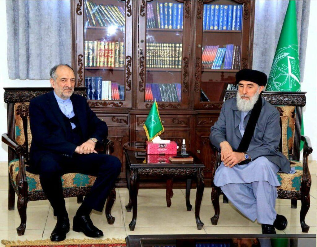 Iranian envoy, HIA chief confer on refugees’ problems