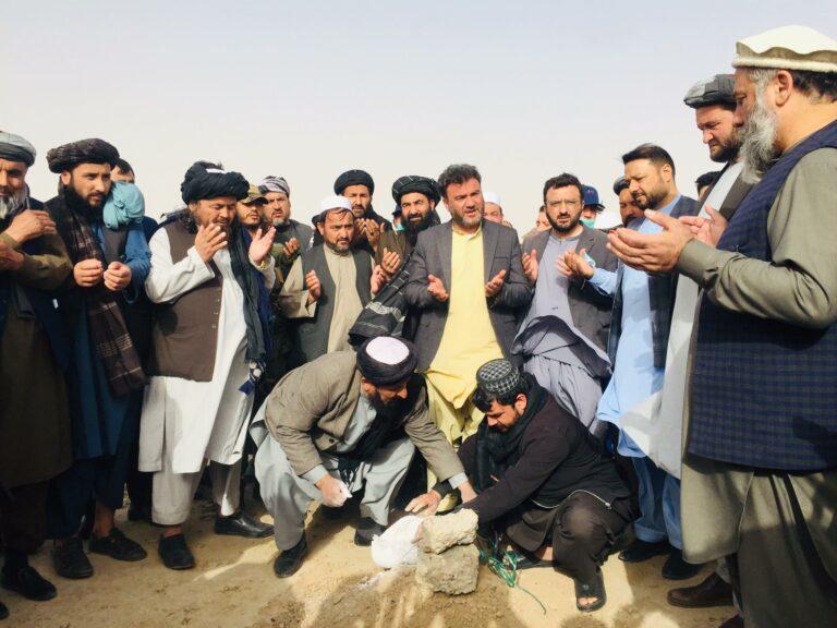 ٌٌٌٌٌٌWork on Balkh Bastan industrial park kicks off