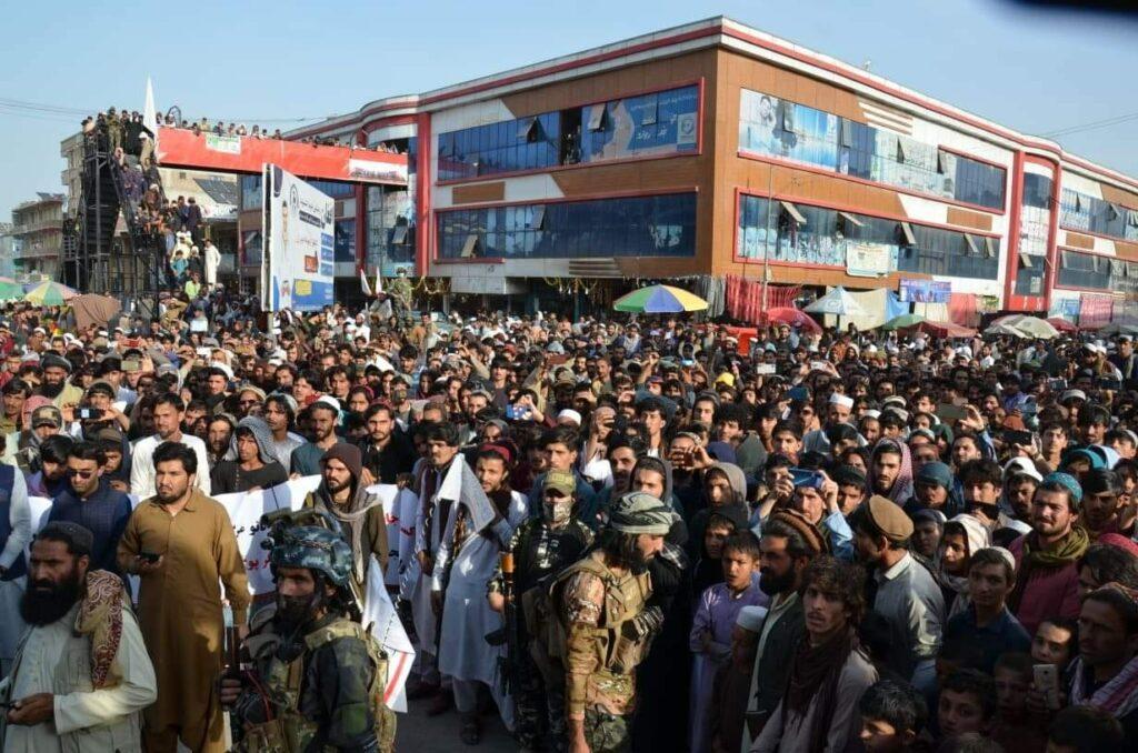 Khost protesters demand befitting replay to Pakistani airstrikes