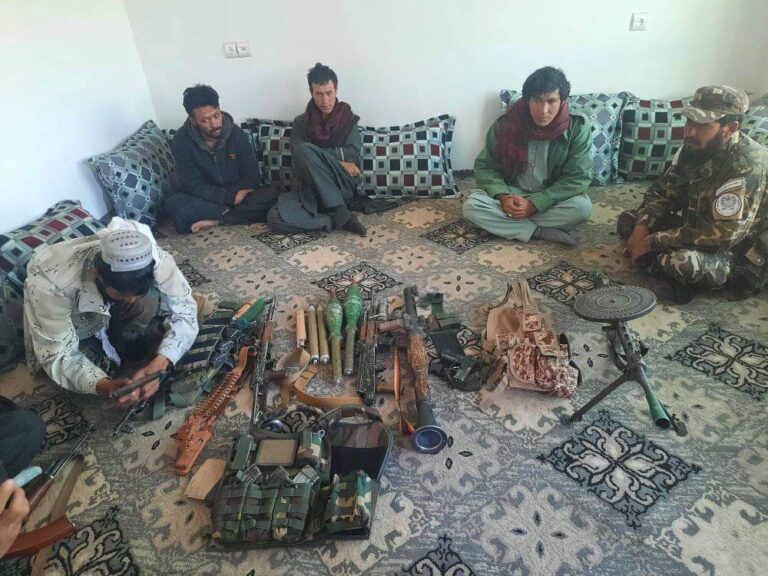 شش تن در غور بازداشت شدند