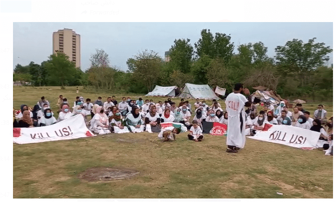 Afghan refugees’ protest in Islamabad enters 6th day