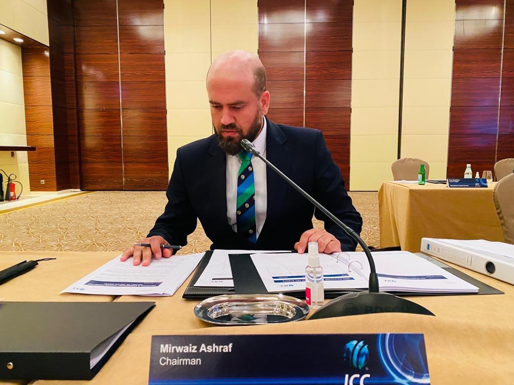 Ashraf recognised as member of ICC board