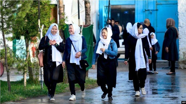 12th grade girl students to sit exam in Nangarhar’s cold areas