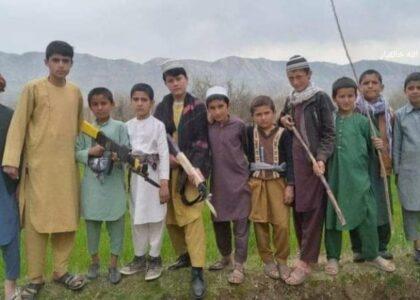 Takhar children’s interest in woody gun toys increases