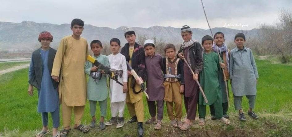 Takhar children’s interest in woody gun toys increases