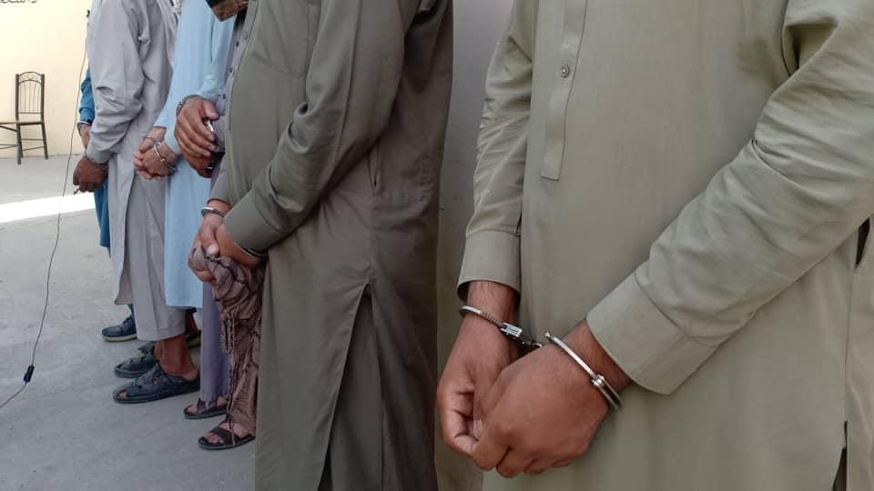 6 held on forgery, robbery charges in Nangarhar