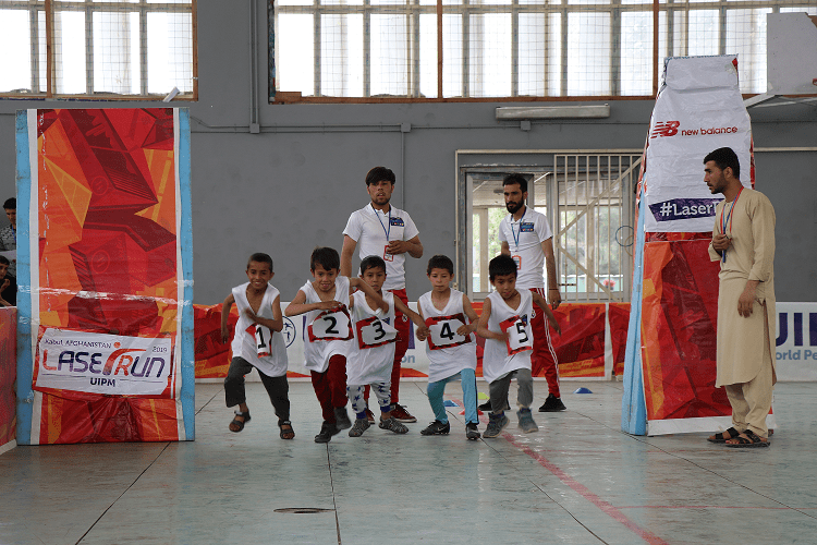 رقابت‌های دوش و نشان‌زنی میان ۷۰ ورزشکار در شهر کابل برگزار شد