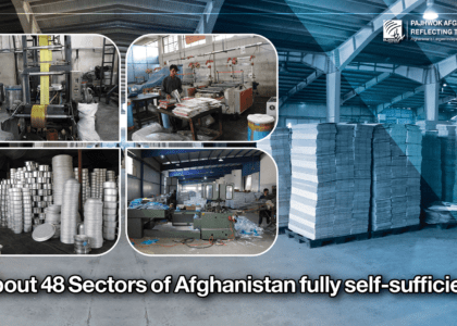 “Afghanistan gains full self-sufficiency in 48 sectors”