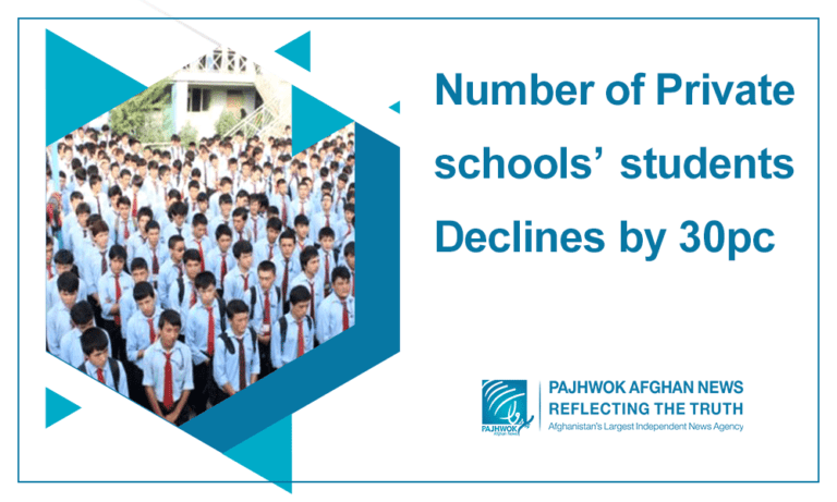 Number of private schools’ students declines by 30pc