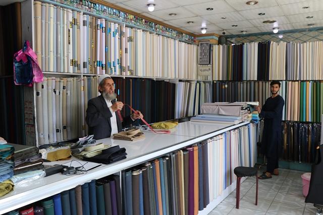 Kabul tailors thrilled as their business flourishes