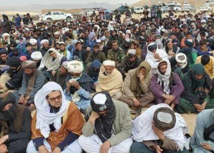باشنده‌گان ولایت غور نماز استسقاء را اداء کردند