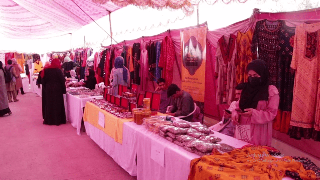 نمایشگاه «عید بازار» در کابل افتتاح شد