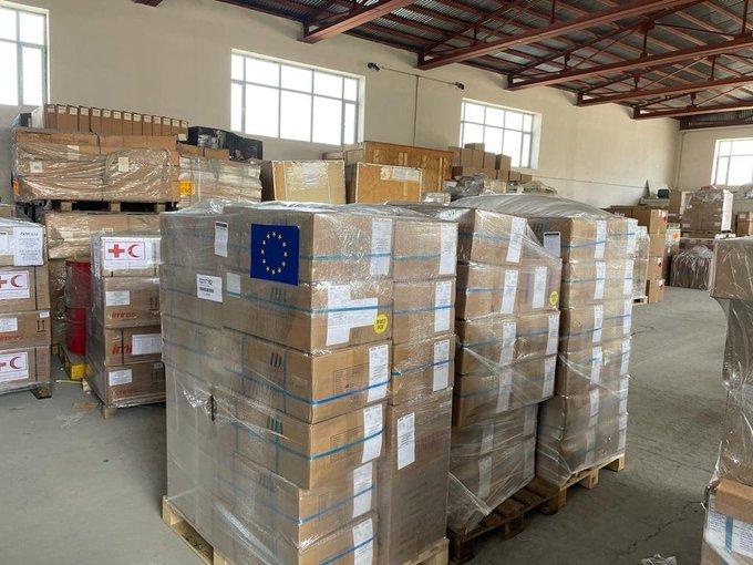 EU sends 34 tonnes of medical supplies to Afghanistan