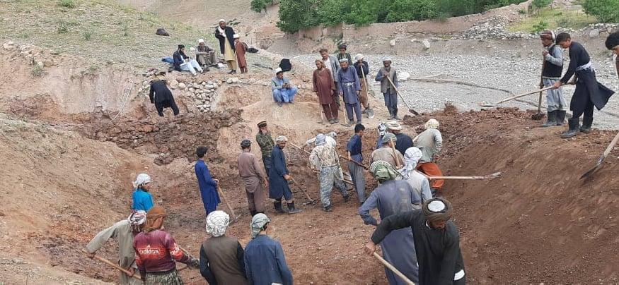 Takhar: Thousands hired on work-for-food programme