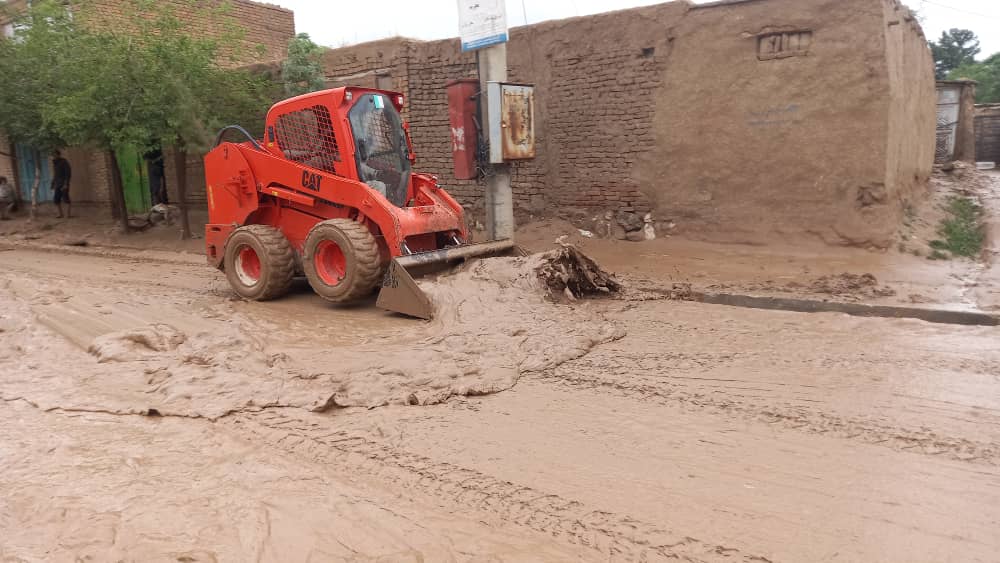 در اثر سیلاب‌ها در فاریاب ۱۴ تن کشته و زخمی شده اند