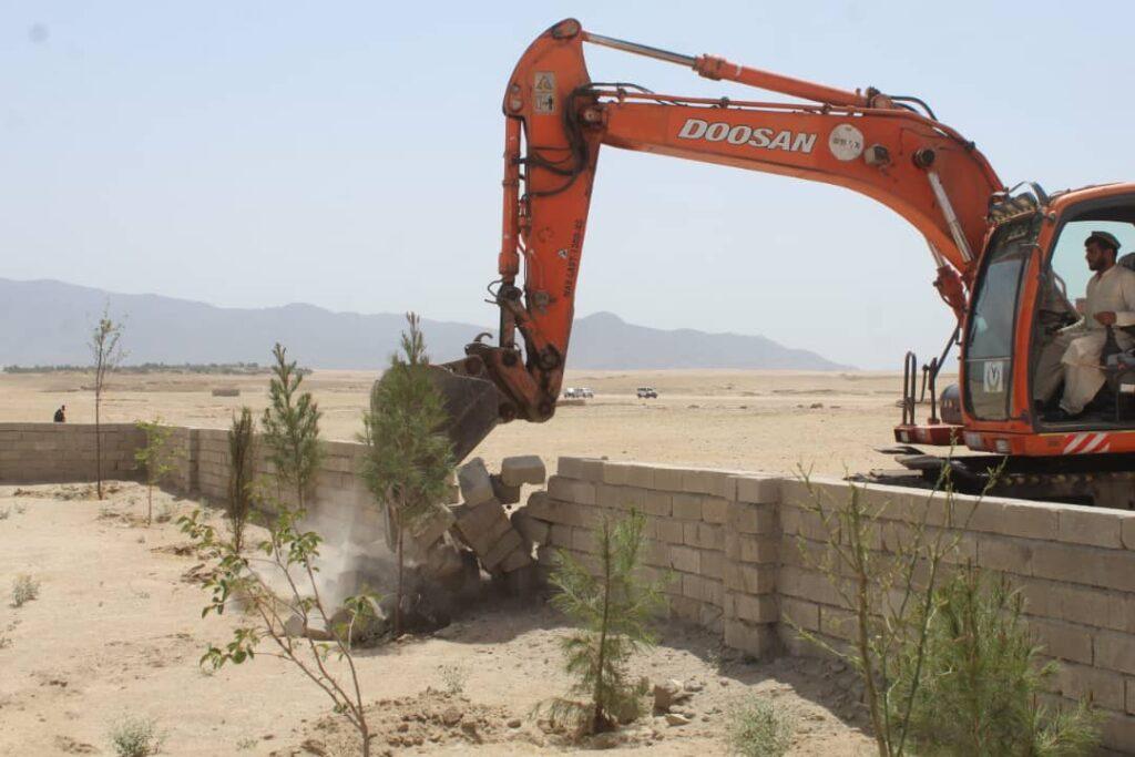 50 acres of state land evicted from grabbers in Laghman