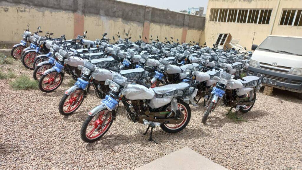 48 motorcycles distributed to vaccinators in Badghis